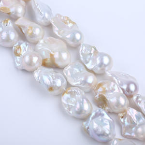 Promotion : Perles d'eau douce naturelles baroques de 16-20 mm, accessoires pour collier, semi-finies, faites à la main, DIY, perles en vrac directes de Zhuji - Product Image 3