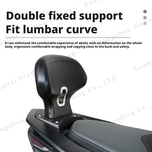 Accessoires de siège passager arrière de moto Systèmes de carrosserie de moto Pièces de rechange PCX160 Dossier modifié - Product Image 3