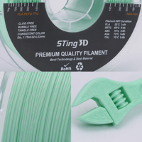 Filament d'impression 3D Sting3D PETG Pro 1,75 mm, précision ±0,02 mm, emballé sous vide, impression haute vitesse, haute résistance pour imprimantes FDM