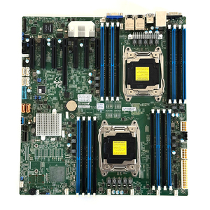 Siêu Micro X10DRH-IT các dual-ổ cắm X99 máy chủ Bo mạch chủ hỗ trợ E5-2600V3 để V4 10-gigabit <span class=keywords><strong>Card</strong></span> mạng - Product Image 1