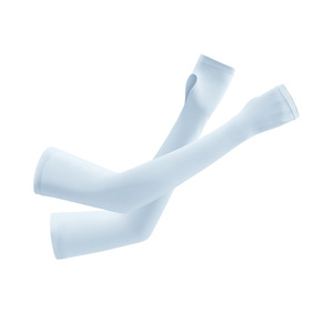 Manches de protection solaire d'été pour femmes, légères, respirantes, en soie glacée, protection UV pour le cyclisme en plein air HB16 - Product Image 1