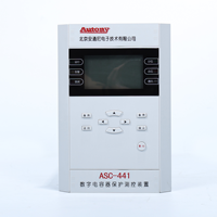 Relais de protection pour condensateurs shunt pour la correction du facteur de puissance industriel et les systèmes de banques de condensateurs moyenne tension ASC-441