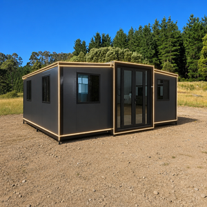 Casa Container Espandibile 40Ft, Cabina Prefabbricata Portatile con Struttura <span class=keywords><strong>in</strong></span> Acciaio, Alloggio Modulare Economico, Consegna Rapida - Product Image 1