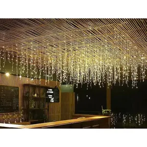 Led Decoration Indoor String Lights Holiday Festival Icicle String Lights Outdoor Led String Lights