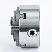 Mandrin de tour en acier à 4 mors de précision, alésage 125 mm, mandrin auto-centrant manuel SANOU K12-125, précision 0,05 mm