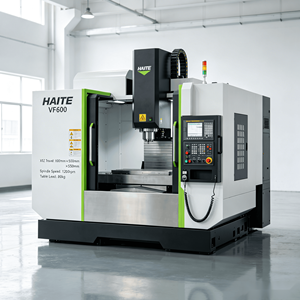 Machine de fraisage verticale CNC à 3 axes VF600 rigide haute vitesse pour la fabrication de quincaillerie en cuivre et en laiton - Product Image 1