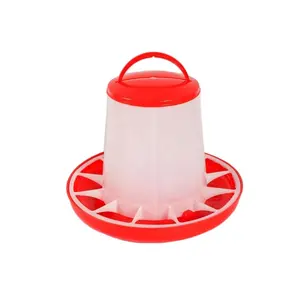 Auto Chicken Feeder Plastic Poultry Animal Feeders Water Drinker Farm Equipment