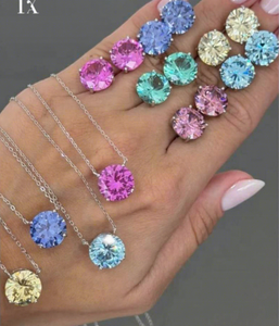 ขายตรงจากโรงงาน ลิงก์สั่งทำพิเศษสำหรับลูกค้า สร้อยคอ 12 มม. ออโรร่า - Product Image 1