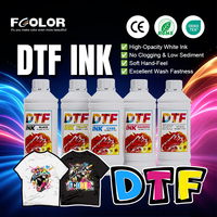 Encre DTF FCOLOR 1000ml pour impression DTF, garantit des couleurs vives et une longue durée de vie, compatible avec les modèles Epson, en stock dans les entrepôts américains