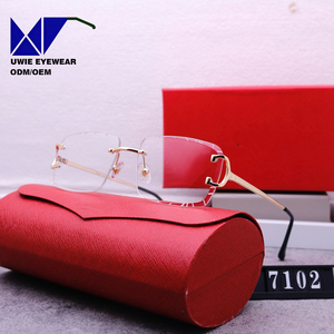 Gafas de Sol Personalizadas con Logotipo 2025, Unisex, Lentes con Bordes Cortados, Protección UV400, Montura Cuadrada de Aleación Resistente - Product Image 2