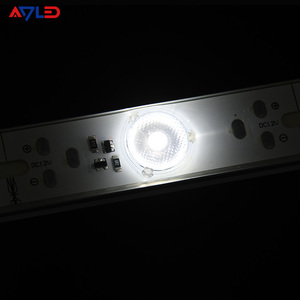 Barres lumineuses LED étanches et fines avec rétroéclairage, 14 LED, bande LED en aluminium 3030, 160 °   Barre de pixels LED 16,8W 12000K pour boîte lumineuse extérieure - Product Image 2
