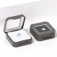 Nouvelle Boîte à Bijoux Octogonale 2026 pour Diamants, Présentoir de Pierres Précieuses Colorées, Accessoires d'Exposition pour Diamants Nus sur Comptoir