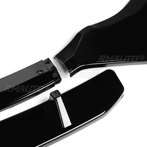 Protector de Parachoques Delantero, Difusor, Cubierta de Kit de Carrocería para BMW X3 X4 G01 G02 2018 2019 2020 2021, Negro Brillante/Fibra de Carbono - Product Image 6