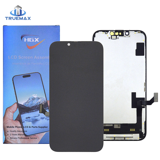 for iPhone 14 Screen Soft OLED HGX Diagnosable LCD Screen Display