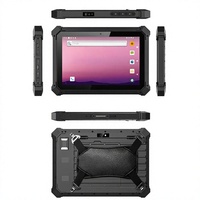Tablet PC Industri Tangguh 10.1 Inci IP65 Pemindai Barcode Android 13.0 6GB NFC GPS USB Tipe C