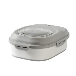 Thức ăn vật nuôi lưu trữ Thùng 25L công suất lớn gấp hộp lưu trữ chống ẩm niêm phong cho chó mèo hình chữ nhật nhựa - Product Image 2