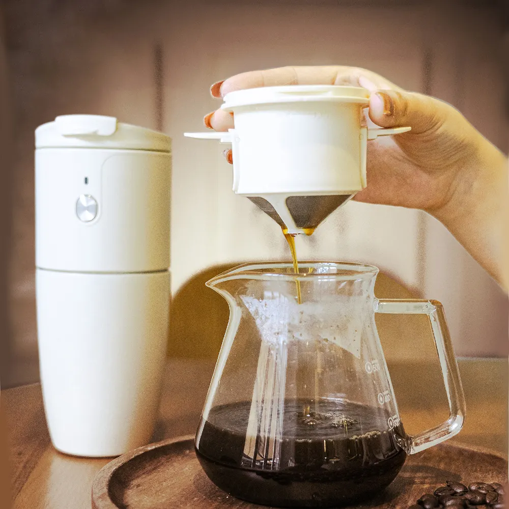스테인레스 스틸 전기 커피 그라인더 콩 이탈리아 커피 그라인더 커피 머신 세트