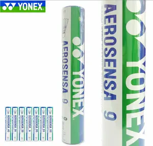 Yonex AS9 거위 깃털 배드민턴 셔틀콕 섬유 보드 + 코르크 헤드