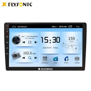 Flysonic 10.1 Inch DSP Car MP5 Video With Competitive Factory Price Mirror Link For Both Android And Iphone Devices Car Radio