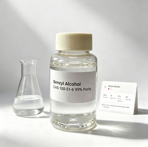 Alcohol Bencílico de Alta Pureza 99% CAS 100-51-6 Líquido Incoloro Conservante Cosmético Disolvente de Perfumes Materia Prima Industrial - Product Image 1