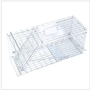 Reusable no escape live catch humane mouse and rat trap cage for rabbit