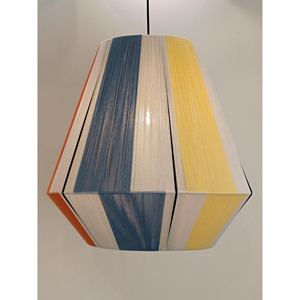 THIRA paralume in filato, paralume fatto a mano, lampada a sospensione. - Product Image 2