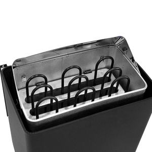 Fenlin Modernes Design Tragbare elektrische Sauna heiz maschine 3kW 4,5 kW 6kW 8kW 9kW mit <span class=keywords><strong>Computer</strong></span>-Bedienfeld - Product Image 5