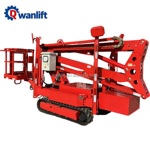 Wanlift Hydraulic off Road Driving <strong>Tracked</strong> 32ft 52ft 59 Feet 20m 22m Articulated Boom Lift <strong>Cherry</strong> <strong>Picker</strong> for <strong>Sale</strong> - Product Image 6