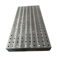 Table de travail plate en fonte pour le marquage, la mesure, le soudage en rainure en T, le montage et le raclage, vente en gros