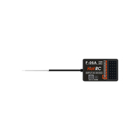 HOTRC DS600 6CH 6 canales 2,4G pantalla LCD SISTEMA DE Radio transmisor control remoto y receptor PWM 6CH para barco de pesca RC