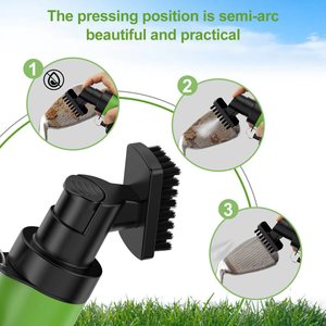 Cepillo Limpiador de Palos de Golf Viros, Plástico PP, Gran Capacidad, con Gancho para Escurrir Agua, Estuche Protector, Kit de Limpieza de Golf con Logotipo Personalizado - Product Image 4