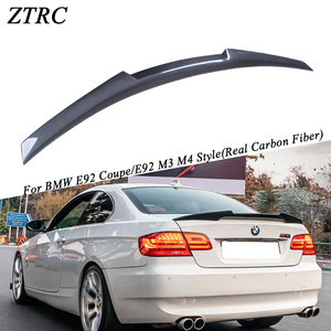 Aileron arrière en fibre de carbone véritable style M4 pour BMW Série 3 E92 Coupé/E92 M3 2005-2013 - Product Image 1