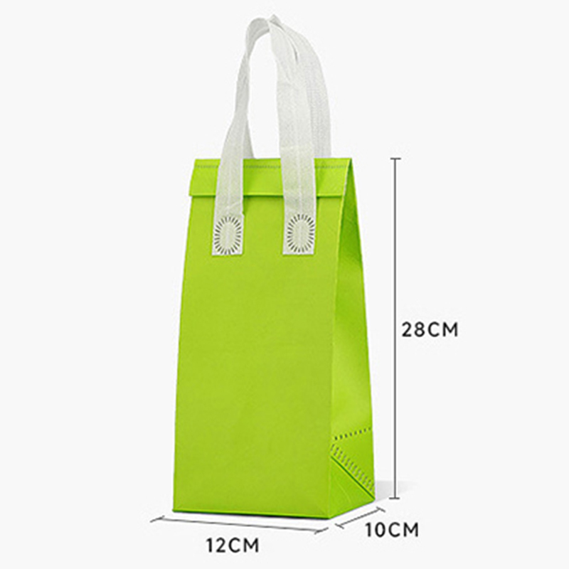 สีเขียว 12*10*28ซม