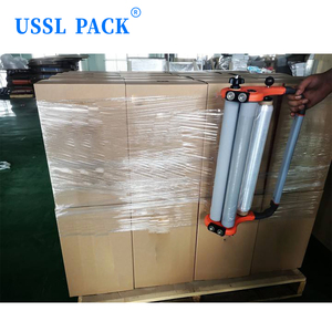 H1 réglable Mini pré-étirable <span class=keywords><strong>Film</strong></span> en plastique main emballage manuel poids léger Palette Machine d'emballage - Product Image 4