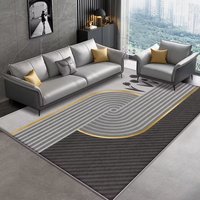 Moderne moderne anti-dérapant doux de haute qualité pour salon tapis lavable résistant aux taches chambre tapis de chevet