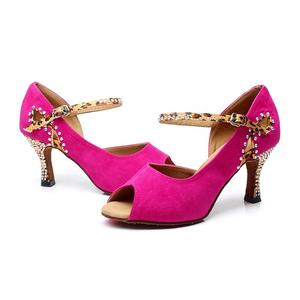 Nouvelle mode Flanelle Dames <span class=keywords><strong>Latino</strong></span> Chaussures de danse Flamenco Chaussures de danse - Product Image 2