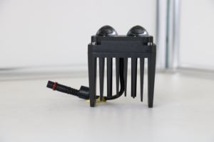 Projecteur universel bicolore tout-terrain pour moto, feux de calandre, lentille de projecteur Bi-LED, phare étanche IP67, kit de modernisation - Product Image 4