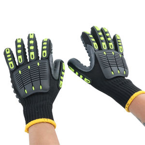 Guantes De protección TPR anticorte mecánico absorción de impactos resistente a las vibraciones guantes De trabajo Industrial Guantes De Impacto - Product Image 3