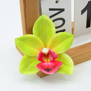 Fiori Artificiali di Orchidea in Lattice Plastico, Piccoli con 6 Petali, Prezzo Basso, Bestseller per Decorazione Casa, Fiori Finti - Product Image 4