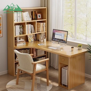 Wayon Versatile Home Office Desk Modern Minimalist <strong>PC</strong> <strong>Table</strong> with Sturdy K-Shaped Legs - Product Image 4