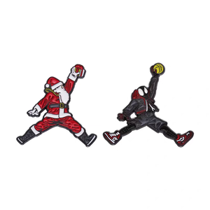 Broche de Personaje de Dibujos Animados de Mortal Kombat, Estilo Personalizado, Esmalte Negro Niquelado para Solapa, Pin de Baloncesto, Estilo Japonés - Product Image 3