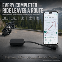 Traceur GPS filaire pour moto Trevaron, localisation WiFi LBS en temps réel, géofencing, historique des itinéraires, alerte de mouvement, sonnerie à distance