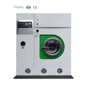 Fabricant professionnel entièrement automatique 8kg Perc Machine de nettoyage à sec Machine de nettoyage à sec pour blanchisserie