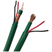 Câble coaxial d'alimentation pour caméra CCTV RG59 + 2 cœurs 75 ohms