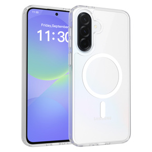Funda Transparente Mate Esmerilada con Magnético para <span class=keywords><strong>Samsung</strong></span> A37, Carcasa Antihuellas de PC+TPU a Prueba de Golpes - Product Image 1