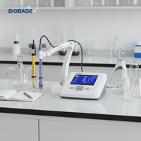 Alat Ukur Multiparameter Biobase Benchtop dengan Pengukur PH, MV, Konduktivitas, TDS, Resistivitas, dan Suhu untuk Laboratorium