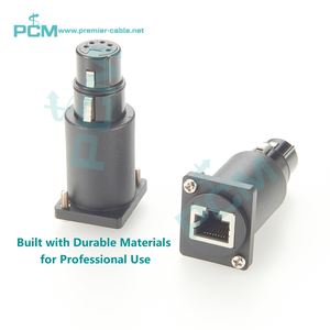 <span class=keywords><strong>DMX</strong></span> крепление RJ45 гнездо для XLR 5-контактный адаптер для панели D-типа для контроллера DMX512 - Product Image 6