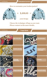 Customized High Quality US Sizes <strong>Real</strong> <strong>Leather</strong> <strong>Jacket</strong> New Plus Size Sports Unisex Universal Color Lapel Thickened French Lambskin - Product Image 5