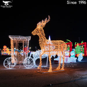 Ontwerp Waterdicht 3d Grote Dieren Led Motief Decoraties Verlichting Hoge Kwaliteit Led Kerstdecoratie Halloween Bruiloft - Product Image 2