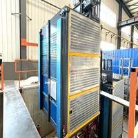 Monte-charge à crémaillère pour chantiers de construction, accès vertical pour bâtiments de grande hauteur